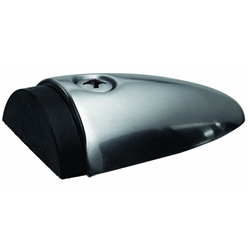 KWS Bodentürstopper vernickelt poliert, 2090, mit Verdrehsicherung, B 60mm, H 25mm Nr. 209063