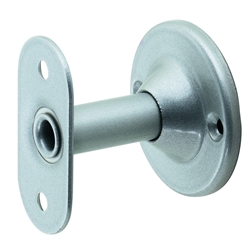 KWS GA-Handlaufstütze, 4502, mit flacher Auflage, Stahl, blau verzinkt, Wandabstand 55mm, sichtbar verschraubt Nr. 450206