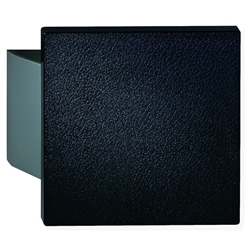 KWS HT-Stoßgriff, Quadrat, Aluminium, 8216, Befestigungsabstand 50mm, messingfarbig, eloxiert Nr. 821624