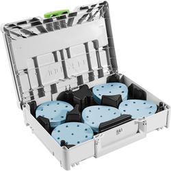 Festool Schleifmittel-Systainer³ SYS-STF D125 GR-Set Granat Nr. 578193