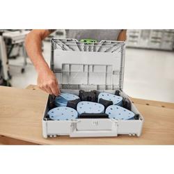 Festool Schleifmittel-Systainer³ SYS-STF D125 GR-Set Granat Nr. 578193