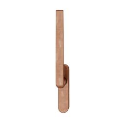 FSB HS-Handhebel, innen, ohne Lochung, Vierkant 10mm, Bronze, 34 1267, mit Verschraubung Gegenseite, Bronze, hellbronze patiniert gewachst, verdeckt verschraubt, mit Stütznocken, Lagerung festdrehbar Nr. 0 34 1267 01102 7615