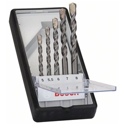 Bosch 5-tlg. CYL-3 Betonbohrer-Set, Robust Line, 5-8mm Nr. 2607010526