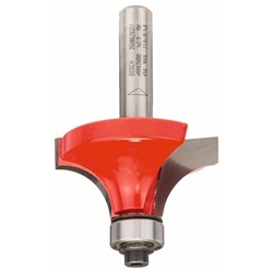 Bosch Abrundfräser EXPERT for Wood, 8mm, D 38,1mm, R1 12,7mm, L 19mm, G 61mm Nr. 2608629377