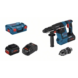 Bosch Akku-Bohrhammer mit SDS plus GBH 18V-26F, L-BOXX 136, 2 x Akku ProCORE18V 5.5Ah Nr. 061191000F