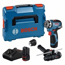 Bosch Akku-Bohrschrauber GSR 12V-35 FC (GFA 12-H, 2 x Akku GBA 12V 3.0Ah ProCORE) Nr. 06019H3009