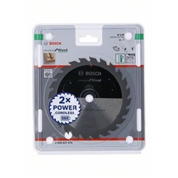 Bosch Akku-Kreissägeblatt Standard for Wood, 140x1,5/1x12,7, 24 Zähne Nr. 2608837670