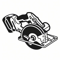 Bosch Akku-Kreissägeblatt Standard for Wood, 140x1,5/1x20, 24 Zähne Nr. 2608837671