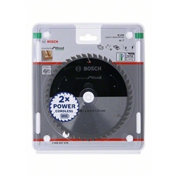 Bosch Akku-Kreissägeblatt Standard for Wood, 160x1,5/1x20, 48 Zähne Nr. 2608837678