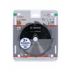 Bosch Akku-Kreissägeblatt Standard for Wood, 165x1,5/1x20, 12 Zähne Nr. 2608837684