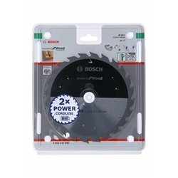 Bosch Akku-Kreissägeblatt Standard for Wood, 165x1,5/1x20, 24 Zähne Nr. 2608837685
