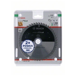 Bosch Akku-Kreissägeblatt Standard for Wood, 165x1,5/1x30, 48 Zähne Nr. 2608837689