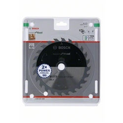 Bosch Akku-Kreissägeblatt Standard for Wood, 173x1,5/1,0x20, 24 Zähne Nr. 2608837690