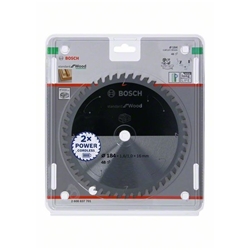 Bosch Akku-Kreissägeblatt Standard for Wood, 184x1,6/1x16, 48 Zähne Nr. 2608837701
