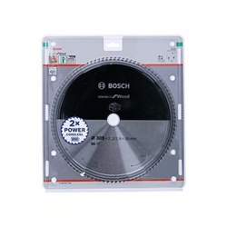 Bosch Akku-Kreissägeblatt Standard for Wood, 305x2,2/1,6x30xT96 Nr. 2608837744