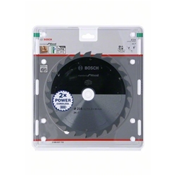 Bosch Akku-Kreissägeblatt, Standard for Wood, 216x1,7/1,2x30, 24 Zähne Nr. 2608837721