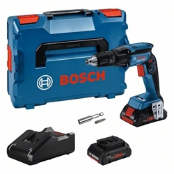 Bosch Akku-Trockenbauschrauber GTB 18V-45, 2 x Akku ProCORE18V 4.0Ah, Ladegerät und L-BOXX Nr. 06019K7002