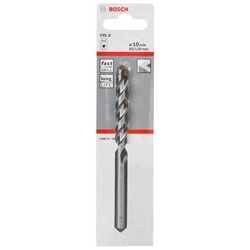 Bosch Betonbohrer CYL-3, 10x80x120mm, d 9mm, 1er-Pack Nr. 2608597665