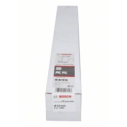 Bosch Diamantbohrkrone Standard for Concrete 1 1/4-Zoll UNC, Ø: 52mm, Arbeitslänge: 450mm, Segmente: 5, Segmenthöhe: 10mm Nr. 2608601736