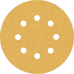 Bosch EXPERT C470 Schleifpapier, 8 Löcher, für Exzenterschleifer, 125mm, K 60, 5-tlg. Nr. 2608900804