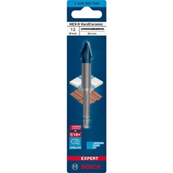 Bosch EXPERT HEX-9 HardCeramic Bohrer, 12x90mm, für Dreh- und Schlagbohrer Nr. 2608900594