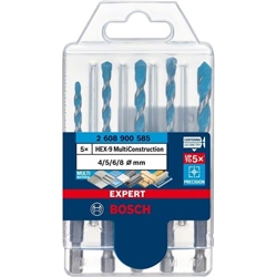 Bosch EXPERT HEX-9 MultiConstruction Bohrer-Set, 4/5/6/6/8mm, 5-tlg. Nr. 2608900585