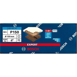 Bosch EXPERT M480 Schleifnetz für Exzenterschleifer, 150mm, K 150, 50 Stück Nr. 2608900701