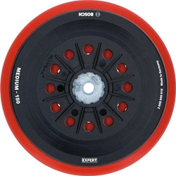 Bosch EXPERT Multihole Stützteller für Bosch, 150mm, medium, für Exzenterschleifer Nr. 2608900010
