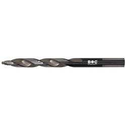 Spiralbohrer DIN 338 HSS-G geschliffen, TURBO STEP P-PLUS 6,5mm 101mm Gesamtlänge 63mm Spirallänge, 118° Anschliff mit Stufengeometrie, 3-Flächenschaft Nr. 12020700650