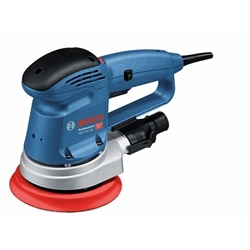 Bosch Exzenterschleifer GEX 34-150, Schleifteller, 1xPapierstaubbeutel, 1xAbsaugadapter Nr. 0601372800