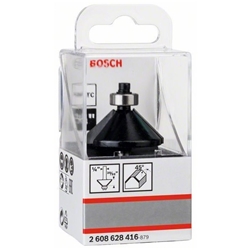 Bosch Fasefräser, 1/4-Zoll, D1 34,9mm, B 13mm, L 14,7mm, G 56mm, 45° Nr. 2608628416