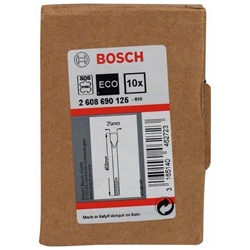Bosch Flachmeißel mit SDS max-Aufnahme, 400x25mm, 10er-Pack Nr. 2608690125