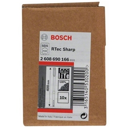 Bosch Flachmeißel RTec Sharp, mit SDS max-Aufnahme, 400mm, 10er-Pack Nr. 2608690166