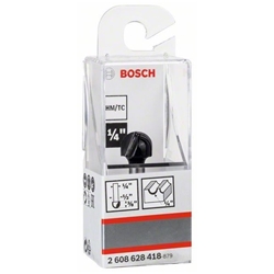 Bosch Hohlkehlfräser, 1/4-Zoll, R1 6,3mm, D 12,7mm, L 9,2mm, G 40mm Nr. 2608628418