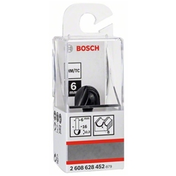 Bosch Hohlkehlfräser, 6mm, R1 8mm, D 15,9mm, L 12,3mm, G 45mm Nr. 2608628452