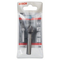 Bosch Kegelsenker mit zylindrischem Schaft, Ø: 20,5mm, M10, Gesamtlänge 63mm, Schaft-Ø: 10mm Nr. 2608597509