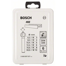 Bosch Kegelsenker-Set, 6-tlg. Nr. 2608597527