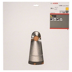 Bosch Kreissägeblatt Construct Wood, 300x30x2,8mm, 20 Zähne Nr. 2608640700