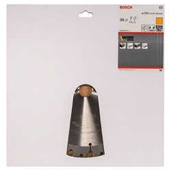 Bosch Kreissägeblatt Construct Wood, 315x30x3,2mm, 20, SB2 Nr. 2608640701