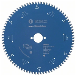 Bosch Kreissägeblatt EXPERT for Aluminium, 235x30x2,6mm, 80 Zähne Nr. 2608644107