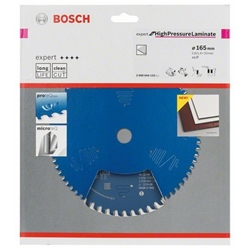 Bosch Kreissägeblatt EXPERT for High Pressure Laminate, 165x20x2,6mm, 48 Zähne Nr. 2608644133