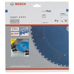 Bosch Kreissägeblatt EXPERT for Steel, 210x30x2,0mm, 48 Zähne Nr. 2608643057