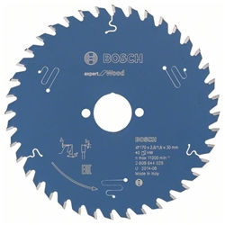 Bosch Kreissägeblatt EXPERT for Wood, 170x30x2,6mm, 40 Zähne Nr. 2608644028