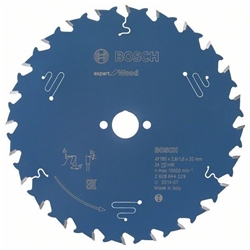 Bosch Kreissägeblatt EXPERT for Wood, 180x20x2,6mm, 24 Zähne Nr. 2608644029