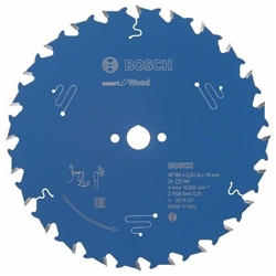 Bosch Kreissägeblatt EXPERT for Wood, 184x16x2,6mm, 24 Zähne Nr. 2608644035