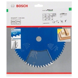 Bosch Kreissägeblatt EXPERT for Wood, 190x20x2,6mm, 56 Zähne Nr. 2608644046
