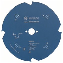 Bosch Kreissägeblatt EXPERT für Fibre Cement, 190x20x2,2mm, 4 Zähne Nr. 2608644124