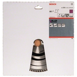 Bosch Kreissägeblatt Multi Material, 250x30x3,2mm, 80 Zähne Nr. 2608640516