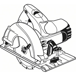 Bosch Kreissägeblatt Optiline Wood für Handkreissägen, 190x30x2,6mm, 48 Zähne Nr. 2608640617