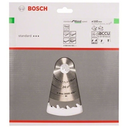 Bosch Kreissägeblatt Speedline Wood 1165x20x24 Zähne, für Handkreissägen Nr. 2608642601